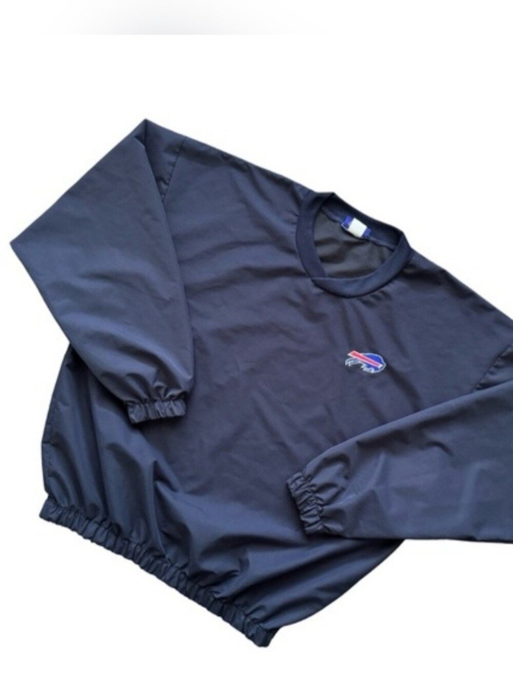 Reebok Navy Crewneck Pullover with Logo Tag